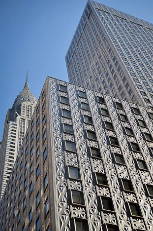 The fantastic Chrysler Building behind