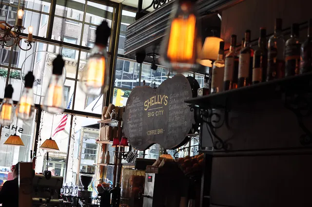 It's so damn cold in New York even approaching April, so diving into a coffee shop every two hours is a must to warm up