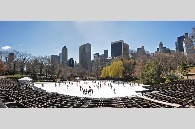 The Wollman Ice Rink in Central Park