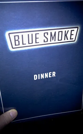 The last NYC supper in the Blue Smoke Barbecue joint