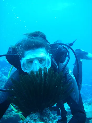 Gill sporting a coral beard