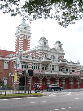 The Fire Station boasting old fashioned British design
