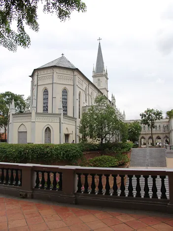 Once a Catholic convent, now Chijmes is a good location for restaurants and bars