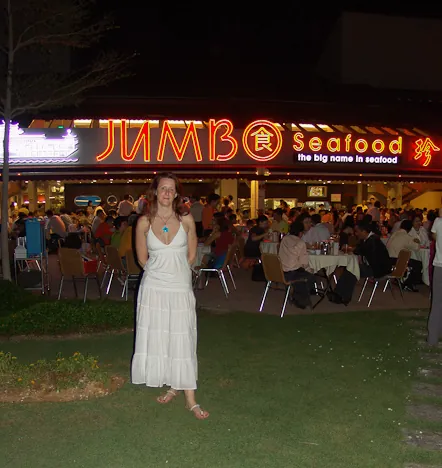 Gorgeous humid temperature at night to dine outside
