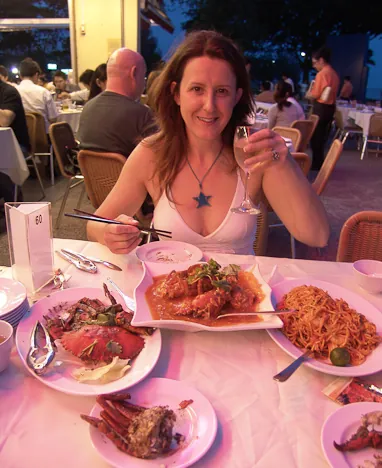 Awesome crabs - the black pepper crab being the highlight