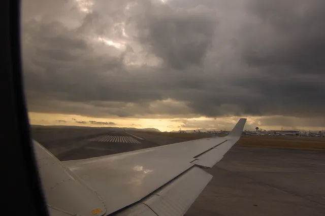 Looking a bit gloomy in the distance