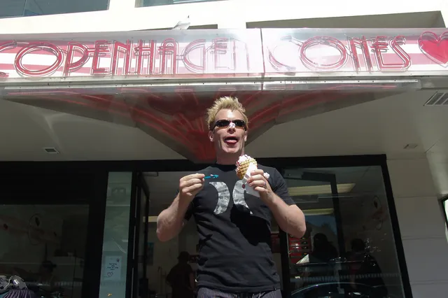 Celebratory ice cream at the bottom from the famous Copenhagen Cones