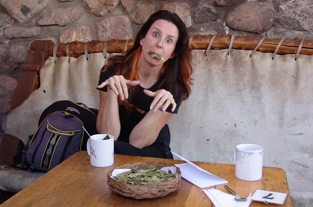 The king of teas in Peru is made from Coca leaves ... you thought coffee was addictive!