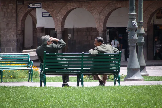 You'll see a lot of this ... people sitting around, wittering on and generally doing sweet f.a.