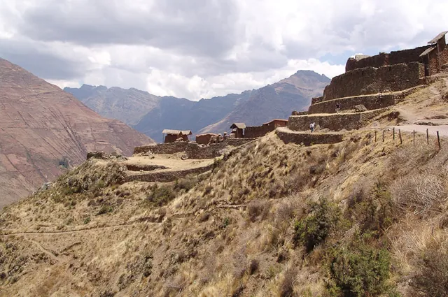 The Inca site at Pisac