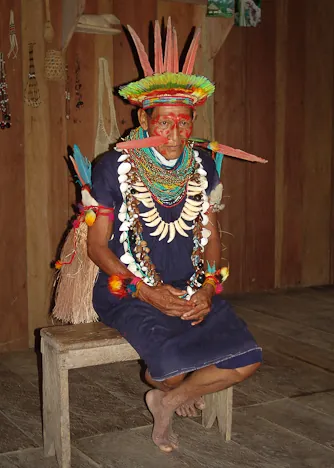 We paid a visit to one of the local Shamans (see Video 4)