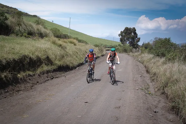 We set off in the foothills of Cotopaxi National Park