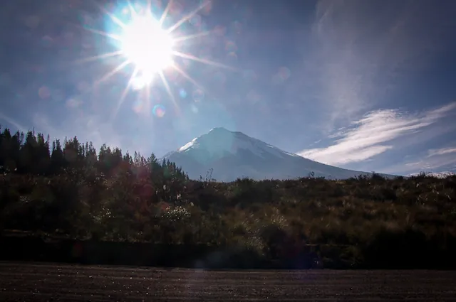 Sunrise above Cotopaxi