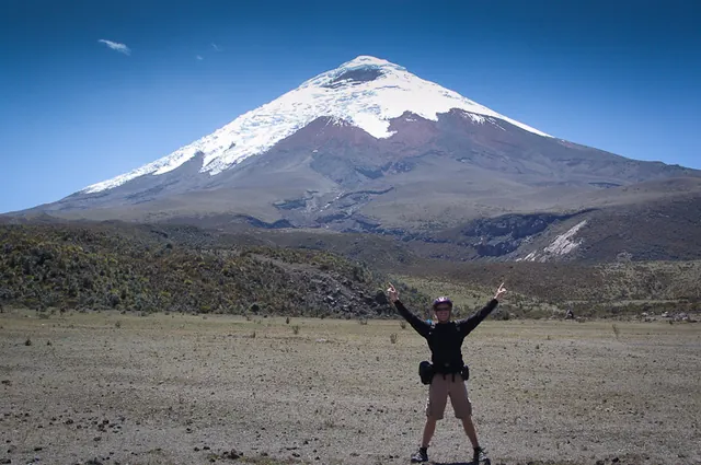 We leave the majestic Cotopaxi behind