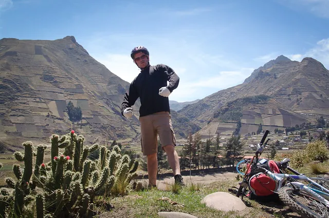 Biking in the Andes — photograph 21