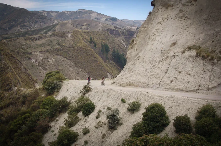 Biking in the Andes
