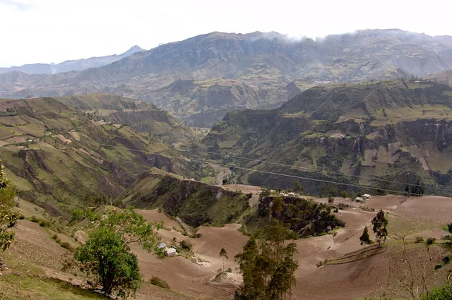 The view over the Cordillera mountain range makes for an idyllic peaceful setting