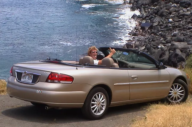 Giving the Chrysler Sebring a bootful on Big Island