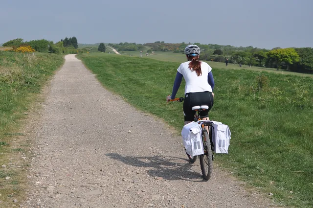 Passing through Eastbourne Downs Golf Club