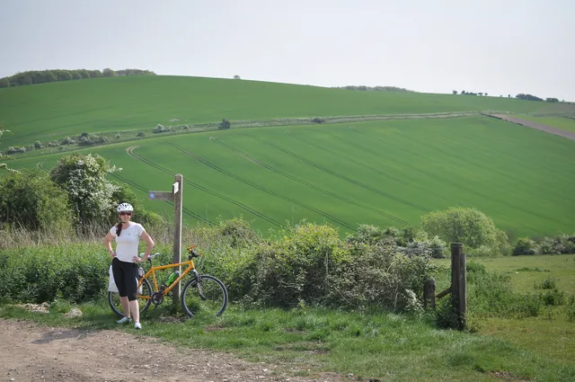 Looking back at Westburton Hill