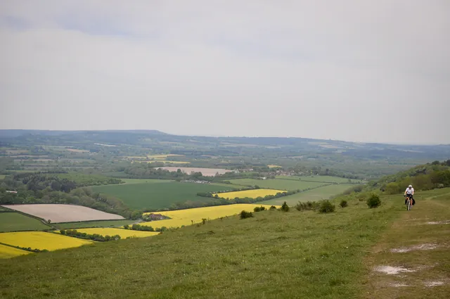 Classic multicolour British landscape