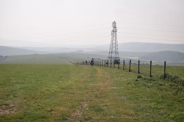 Another brutal hill to start the day with