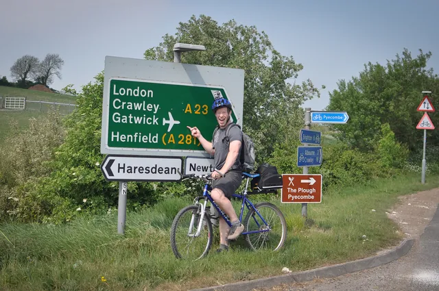 Quite unbelievable to think we're south of Gatwick which normally would seem like a major car journey away from home