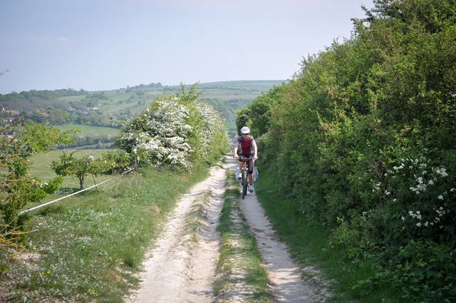 Yet another punishing uphill leading out of Pyecombe