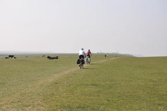 Rather reluctantly, we set off again with a long way to go!