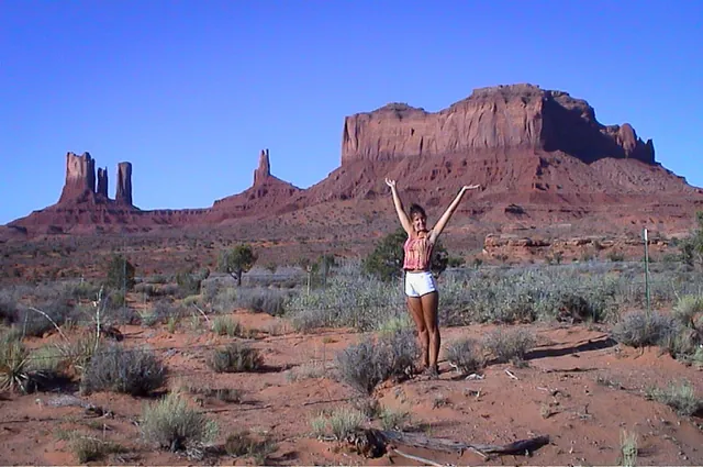 Welcome to Utah ... Monument Valley is slap bang on the Utah/Arizona border