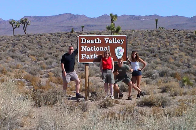 Welcome to Death Valley - one of the hottest places in the United States of America