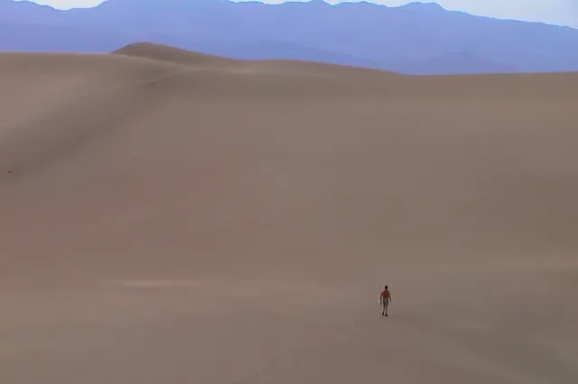 Despite being mainland USA, the dune views are expansive