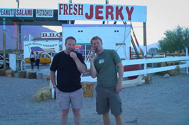 Finishing off one hell of a park with a dried bit ofJerky!
