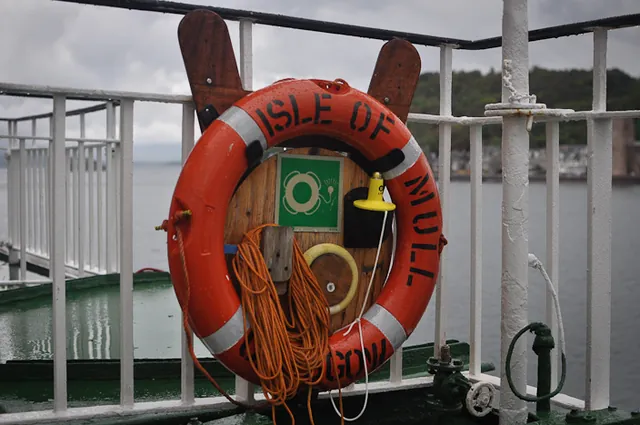 We set sail across the Firth of Lorn destined for Craignure on Mull