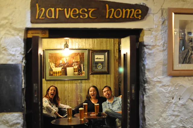 We stayed in the Mishnish Hotel which was pretty cool. We loved this snug which we made our own