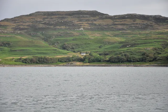 Gill's perfect house nestled on Ulva