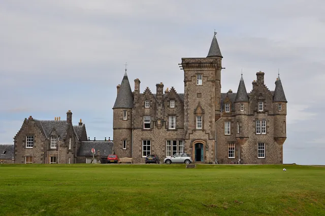 We had a quick look up to see Glengorm Castle