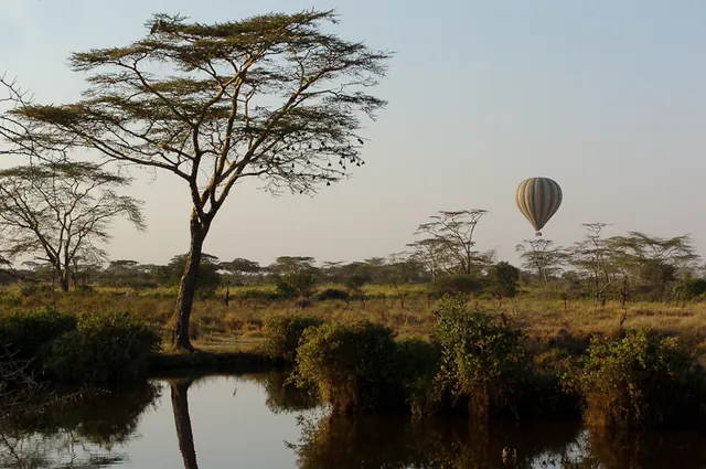 I'm sure the view was fantastic from inside the balloon, but we wouldn't have traded our trusty 4x4 and the excellent trip so far
