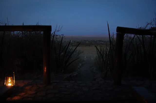 The view was simple, endless and quiet as a mouse - only the Serengeti winds could be heard