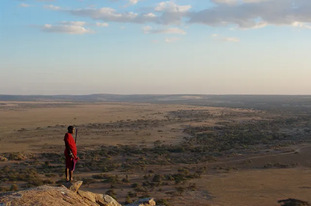 Looking out over the plains ... it surely never gets boring