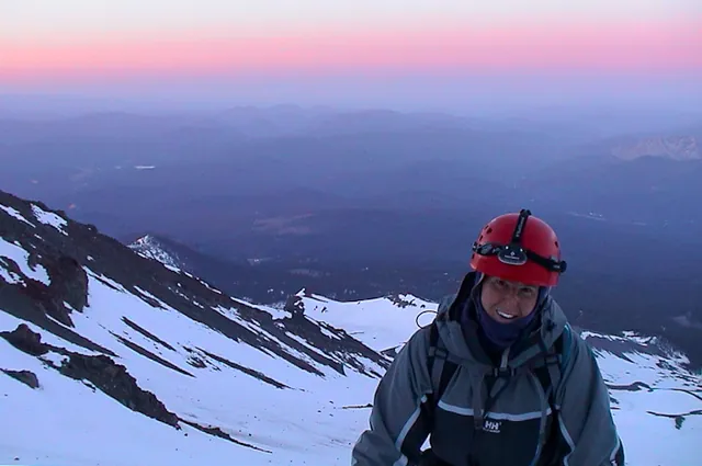 The sunrise was pretty spectacular at this (pollution free) elevation