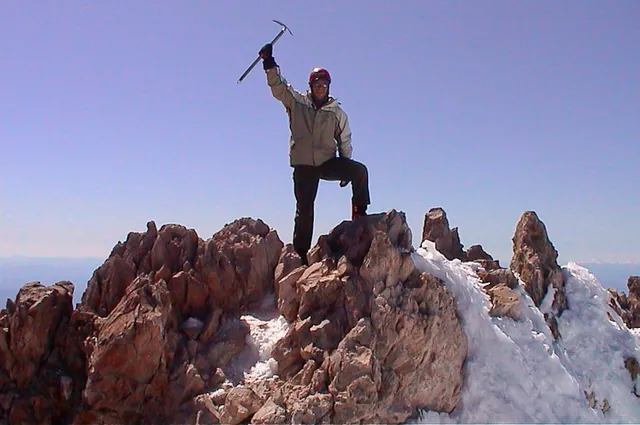 It felt like a 'wield the ice axe high' moment