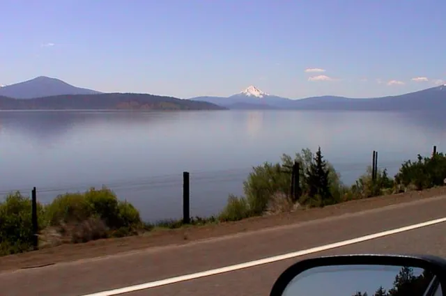 Mount Hood looking majestic in the distance