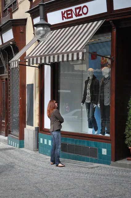 Gill, not a big shopper, but starting to get into the Prague high street groove
