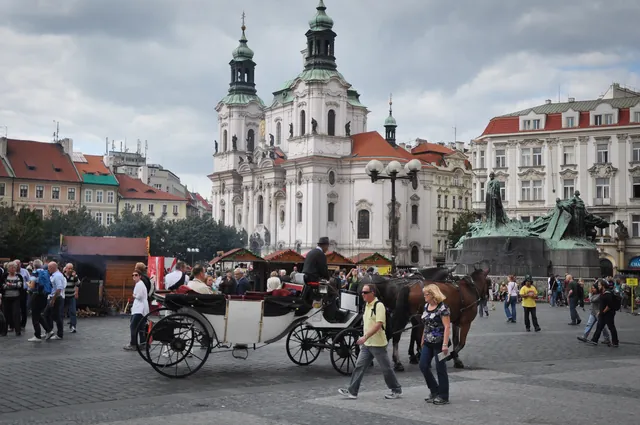 Reaching the Old Town Square