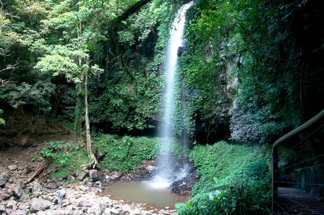 Crystal Shower Falls with a slower shutter speed