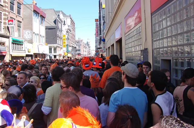 You can't believe the number of people who descend on Amsterdam for Queens Day