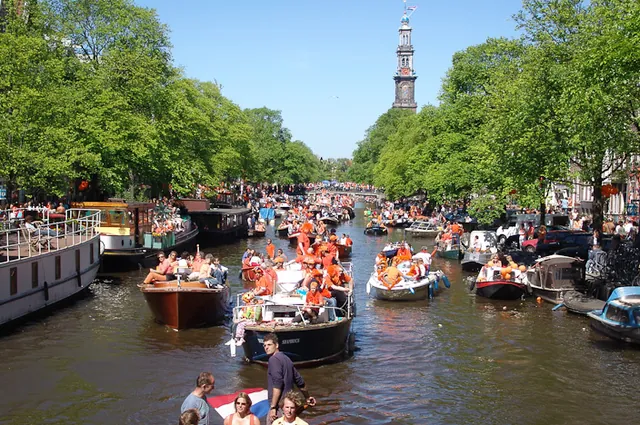 The canals are jam packed with all sorts of boats