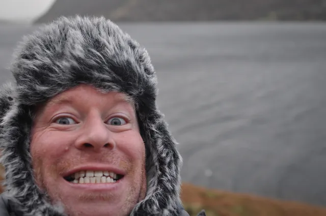 The hat was a star in the blustery conditions