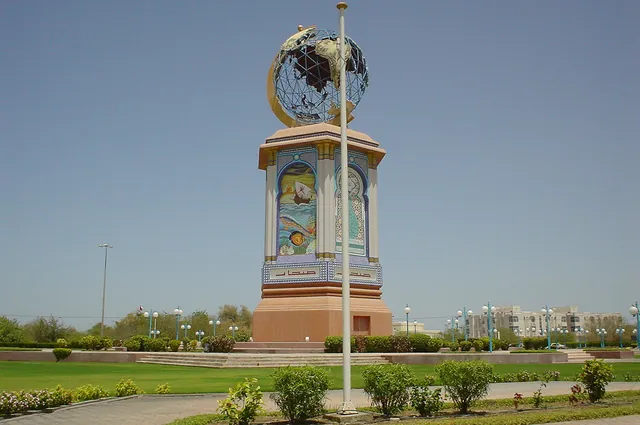 Oman is fond of ornate roundabouts